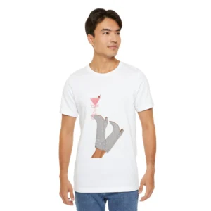 Glitter Boots & Pink Martini T-Shirt