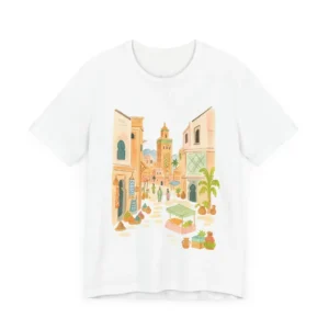 Moroccan Market Watercolor T-Shirt