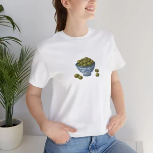 Olive Bowl Illustration T-Shirt
