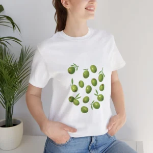 Olive Pattern T-Shirt