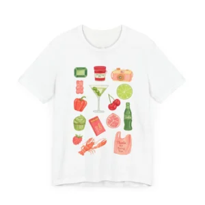 Retro Aesthetic Watercolor T-Shirt