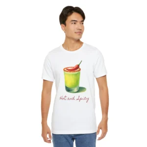 Watercolor Chili Cocktail Art T-Shirt