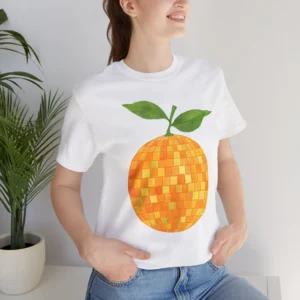 Watercolor Disco Orange T-Shirt