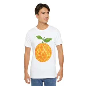 Watercolor Disco Orange T-Shirt